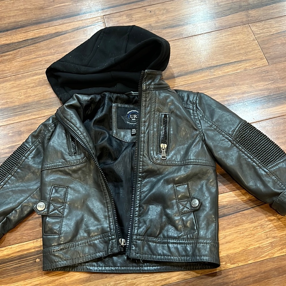 Toddler Leather jacket -24months